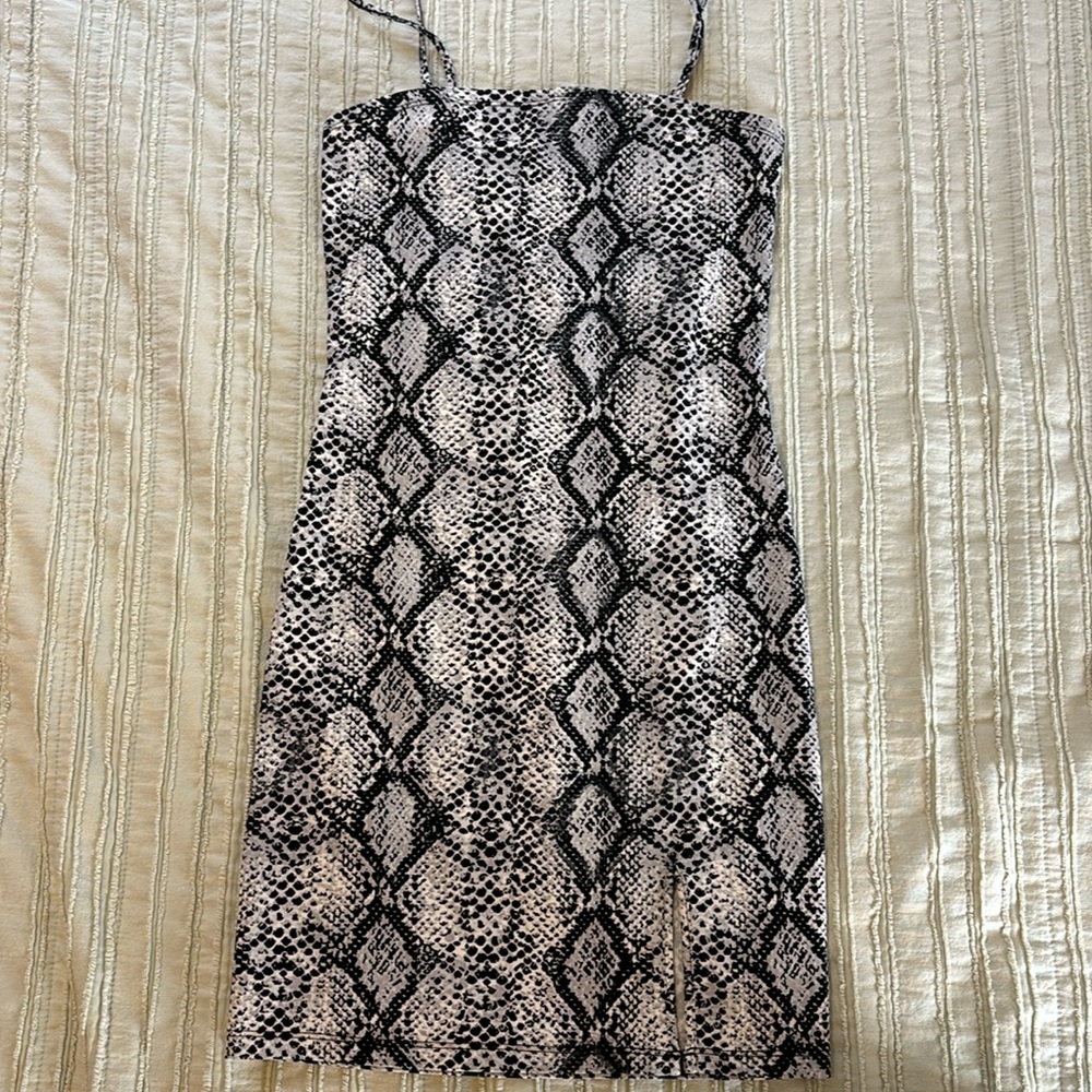 Garage fitted mini dress